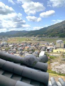 大洲城　天守閣からの景色・西側