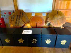 大洲城　天守群内部の展示