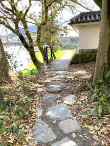 大洲城水の手櫓・水の手御門跡から苧綿櫓へ