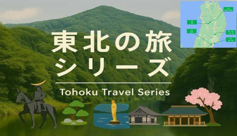 東北の旅全体図