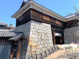 松山城 戸無門・筒井門筒井門棟東/西続き櫓