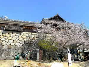 松山城 太鼓門西塀・太鼓門南続櫓
