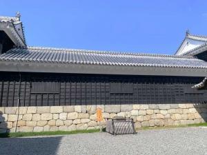 松山城 天守群に囲まれたエリア:十間廊下