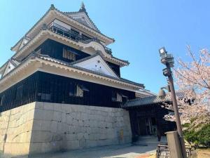 松山城 大天守北側