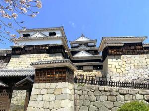 松山城 紫竹門・小天守・大天守・一ノ門南櫓