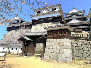 松山城 南隅櫓・紫竹門・小天守・大天守