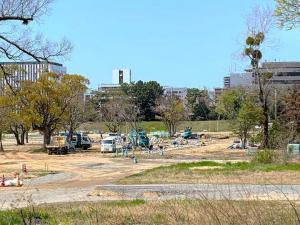 松山城 古町口~黒門口の様子(三ノ丸方面)