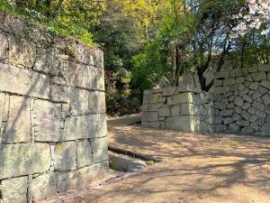 松山城 栂門跡付近