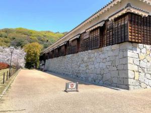 松山城 二之丸庭園 多聞櫓外側