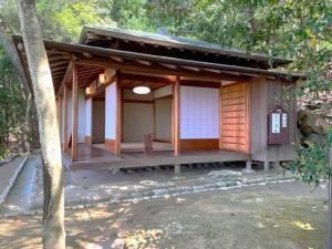 松山城 二之丸庭園内部 勝山亭