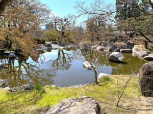 松山城 二之丸庭園内部