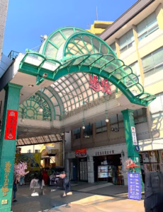 道後温泉街 アーケード