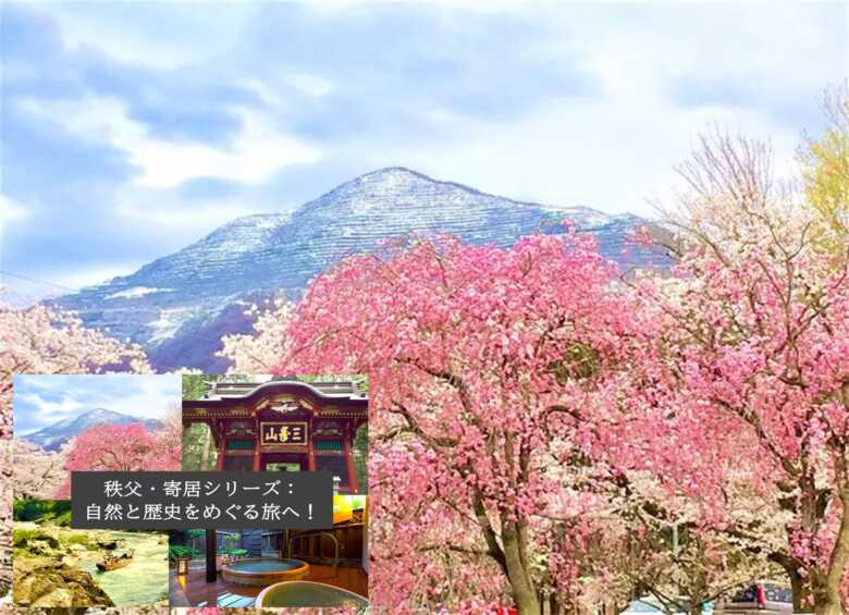 秩父シリーズ・秩父大人観光スポット：羊山公園からの武甲山