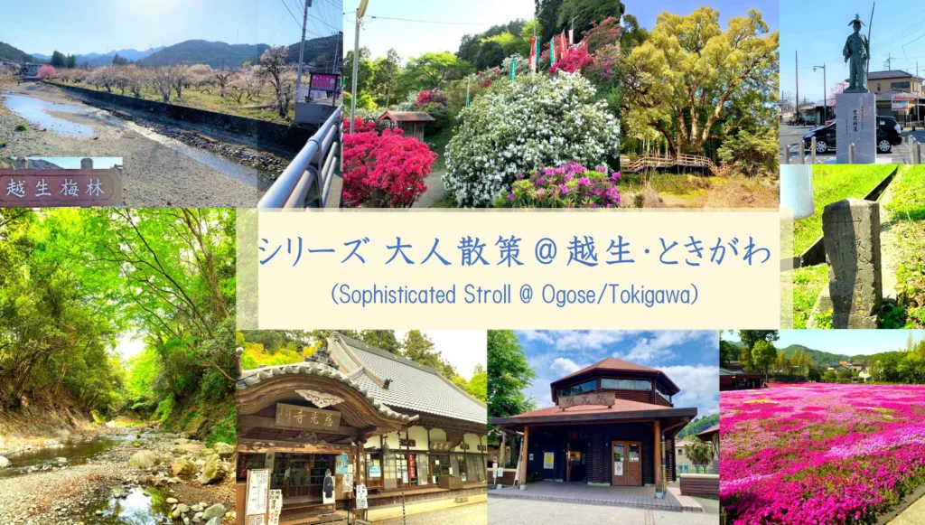 シリーズ 大人散策＠越生・ときがわ