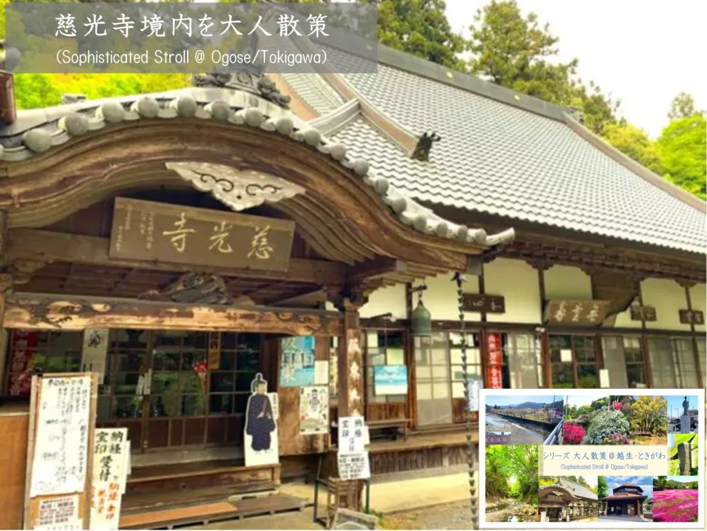 シリーズ 大人散策＠越生・ときがわ　慈光寺編