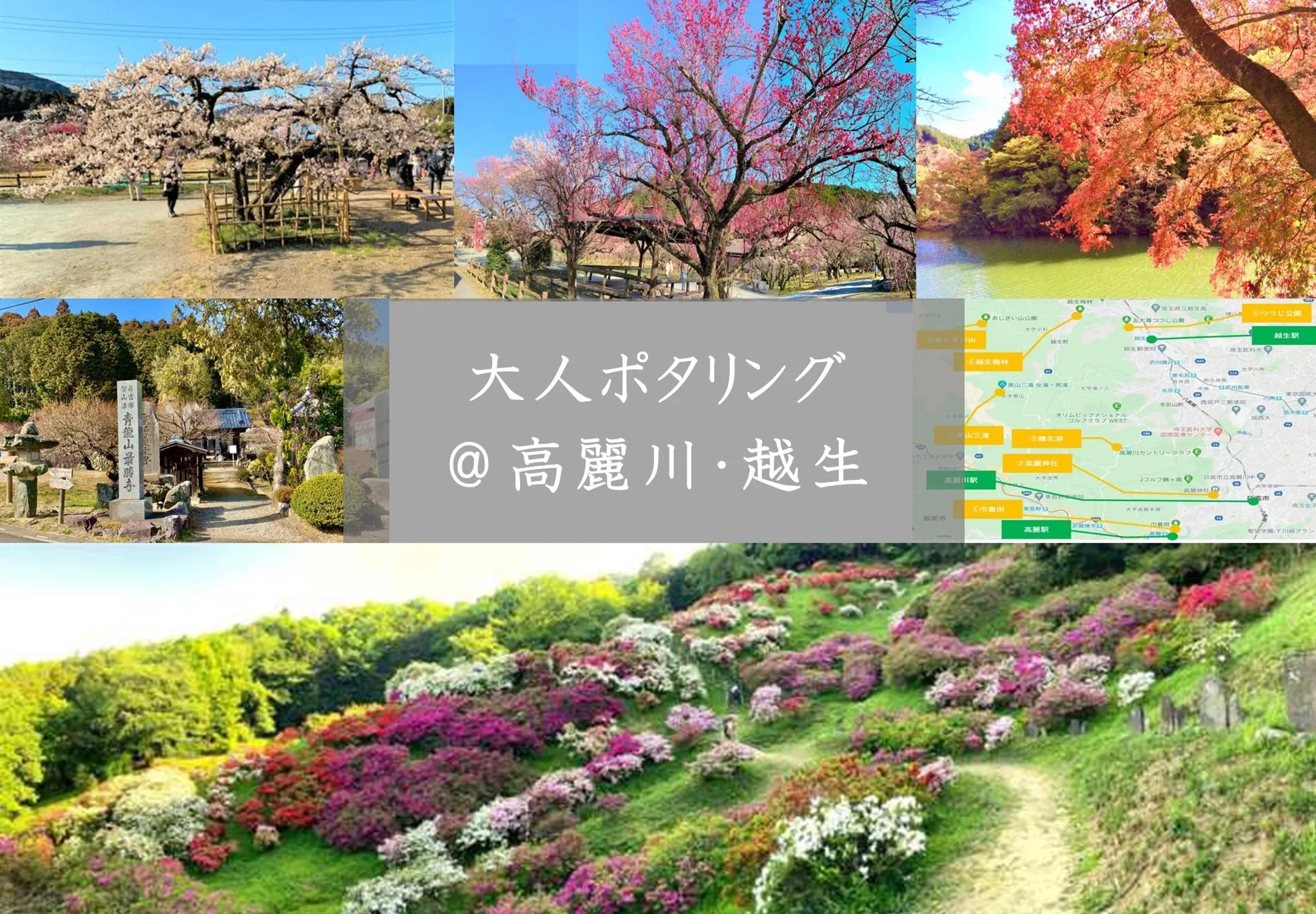 大人ポタリング＠越生・高麗川