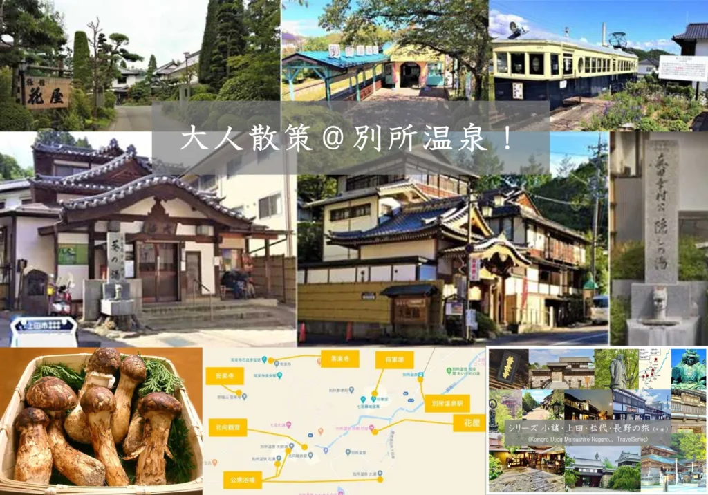 小諸・上田松代・長野の旅シリーズ 別所温泉