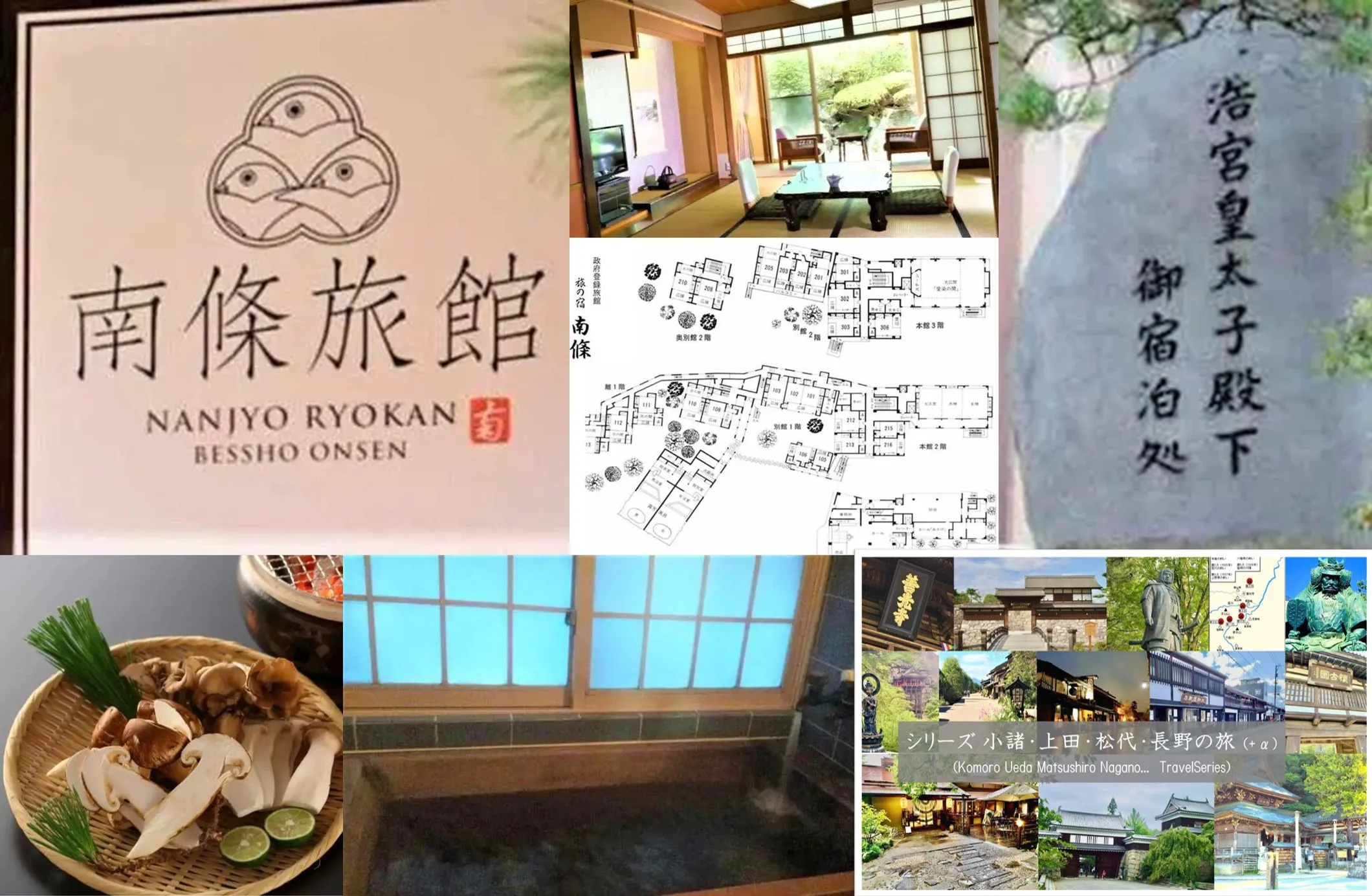 小諸・上田松代・長野の旅シリーズプラスα 南條旅館