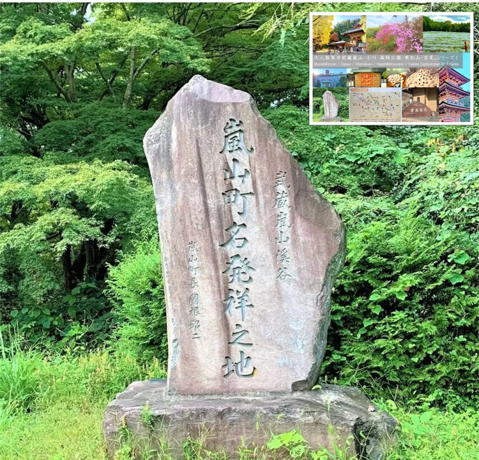 武蔵嵐山・小川・森林公園・東松山・吉見シリーズ 武蔵嵐山～小川町