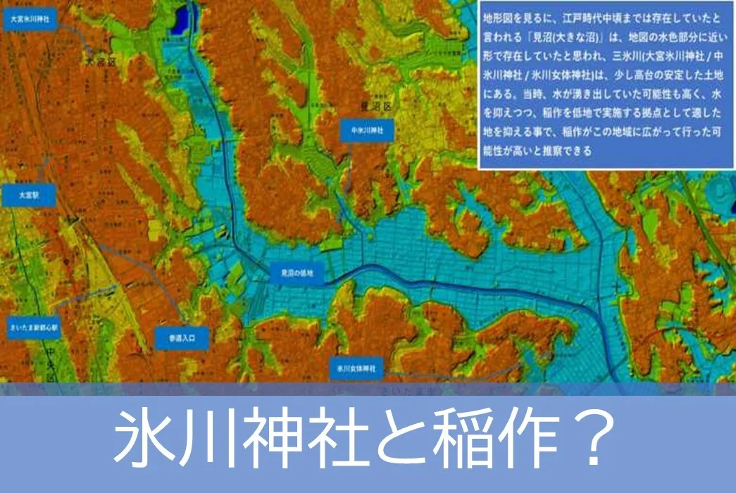 氷川神社と稲作