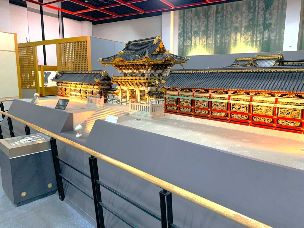 櫻山八幡宮 桜山日光館　内部　(日光東照宮　陽明門)