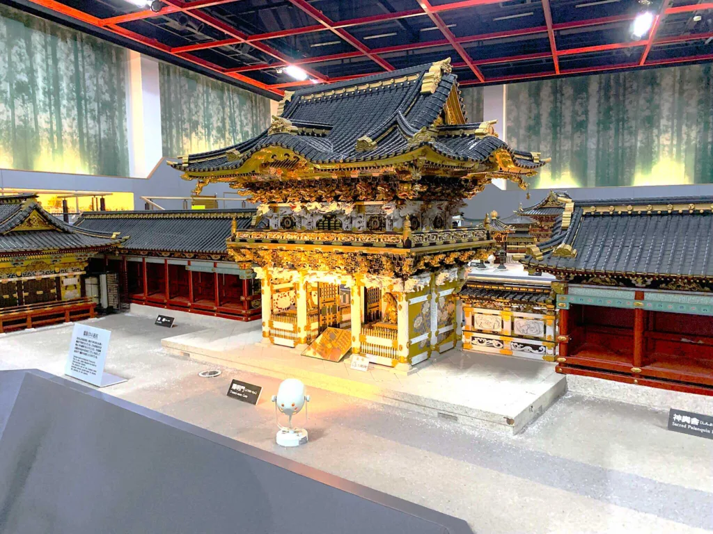 櫻山八幡宮 桜山日光館　内部　(日光東照宮　陽明門)