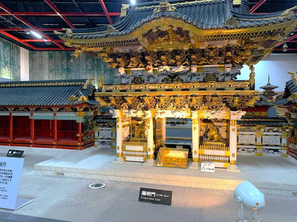 櫻山八幡宮 桜山日光館　内部　(日光東照宮　陽明門)