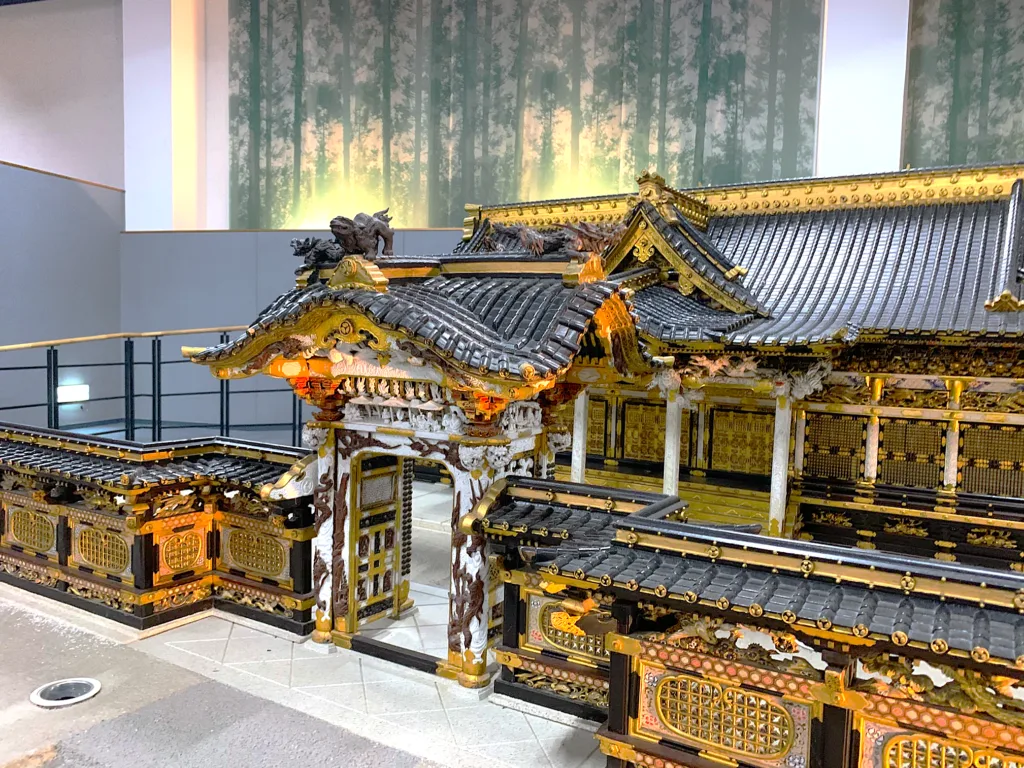 櫻山八幡宮 桜山日光館　内部　(日光東照宮　唐門)