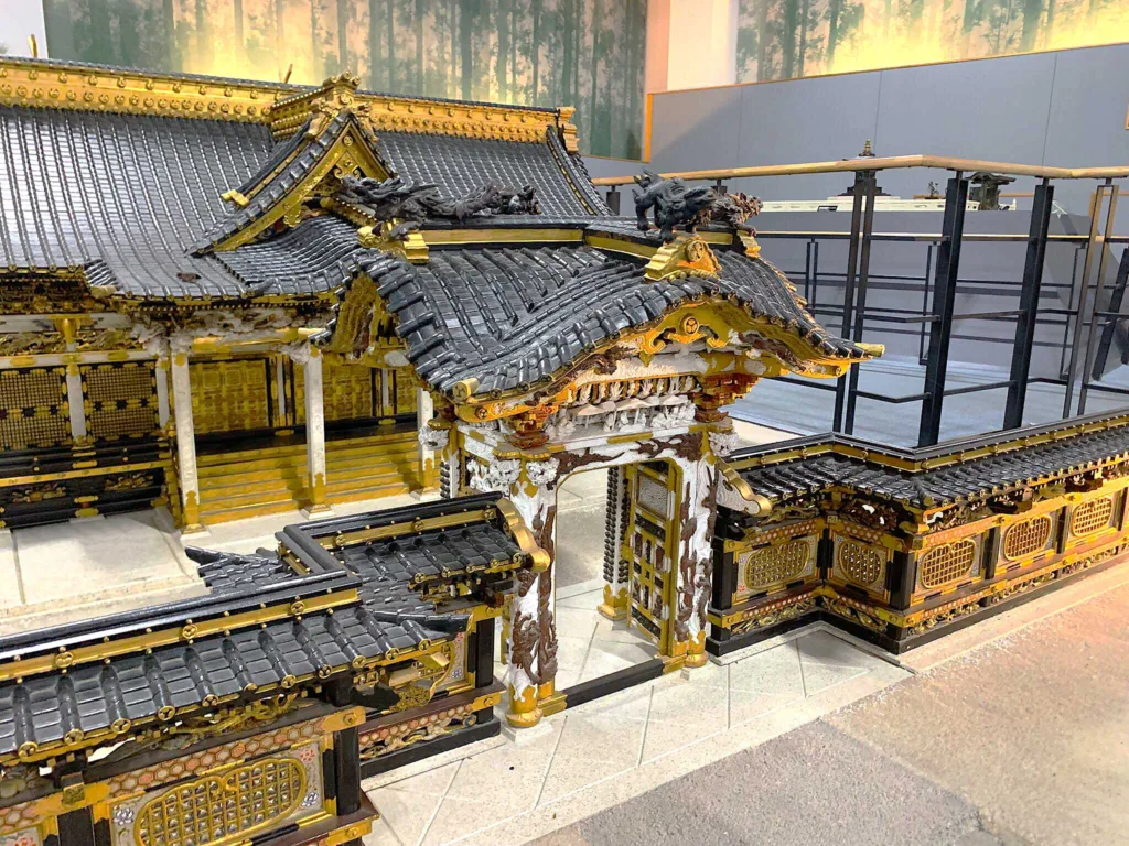 櫻山八幡宮 桜山日光館　内部　(日光東照宮　唐門)