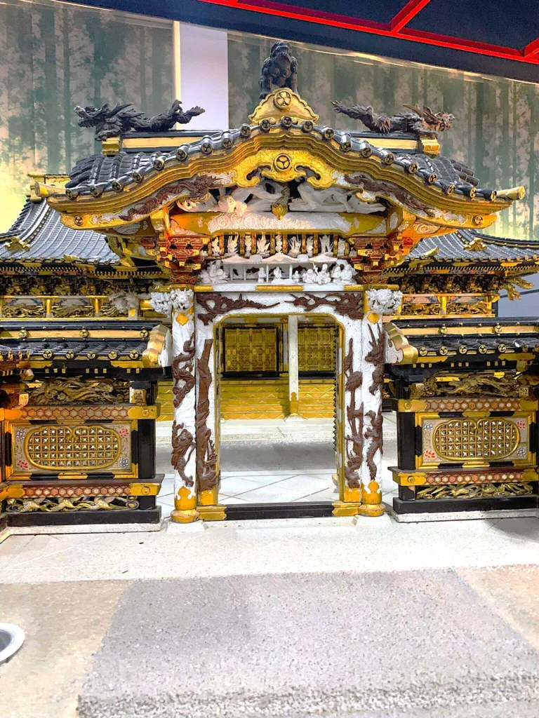 櫻山八幡宮 桜山日光館　内部　(日光東照宮　唐門)