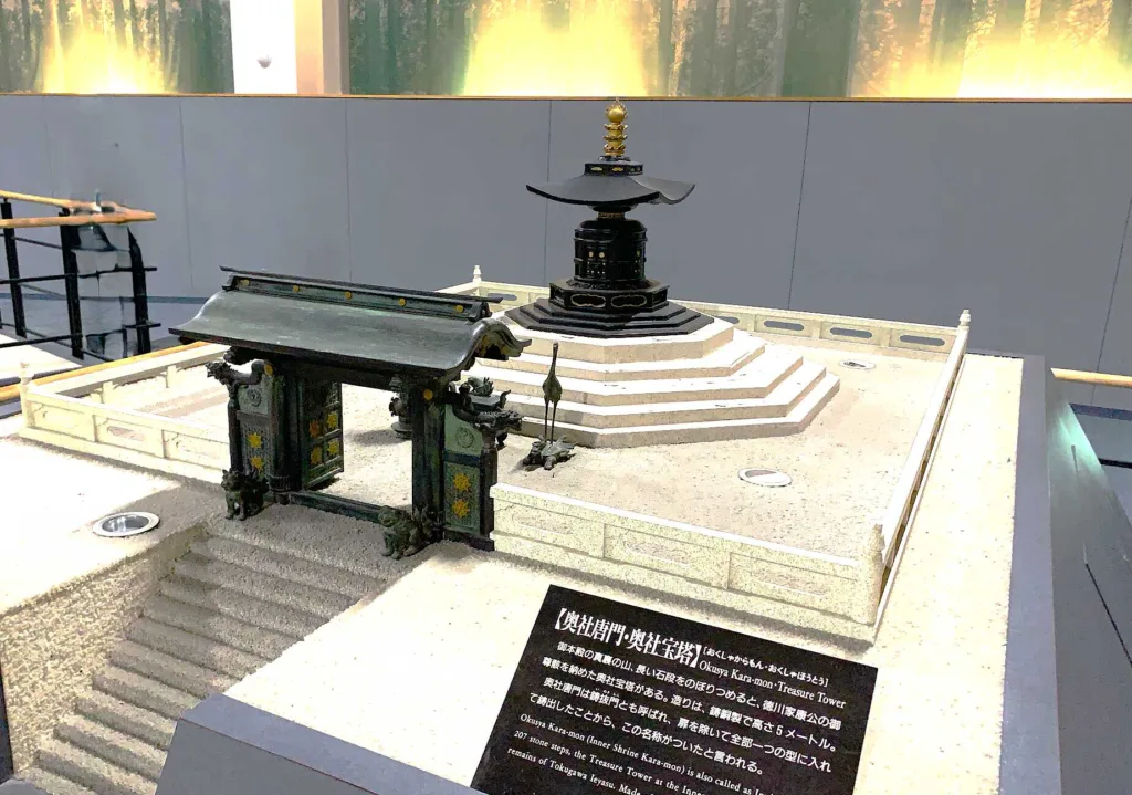 櫻山八幡宮 桜山日光館　内部　(日光東照宮　奥宮(家康公墓所))