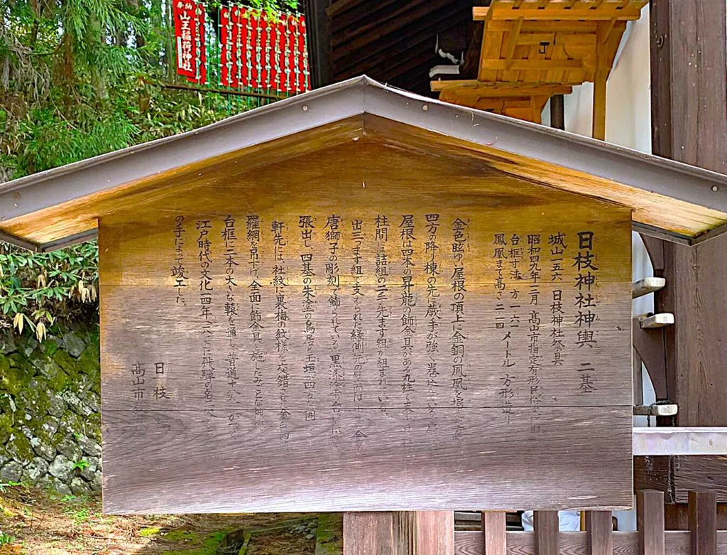 飛騨山王宮 日枝神社　神輿社