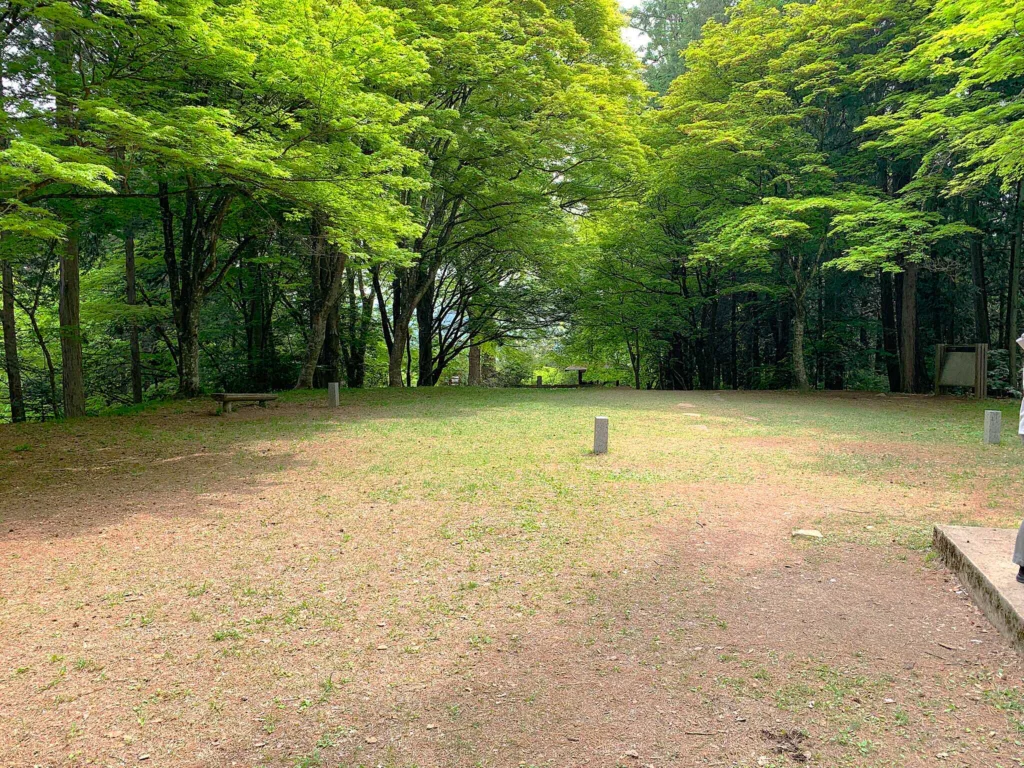 本丸上段 南西から北東方面