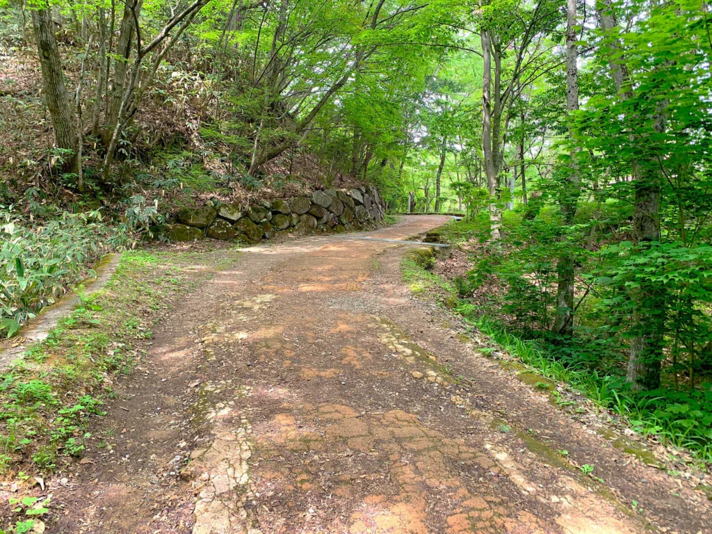 高山城 大手門から二の丸(城山公園)の駐車場へ