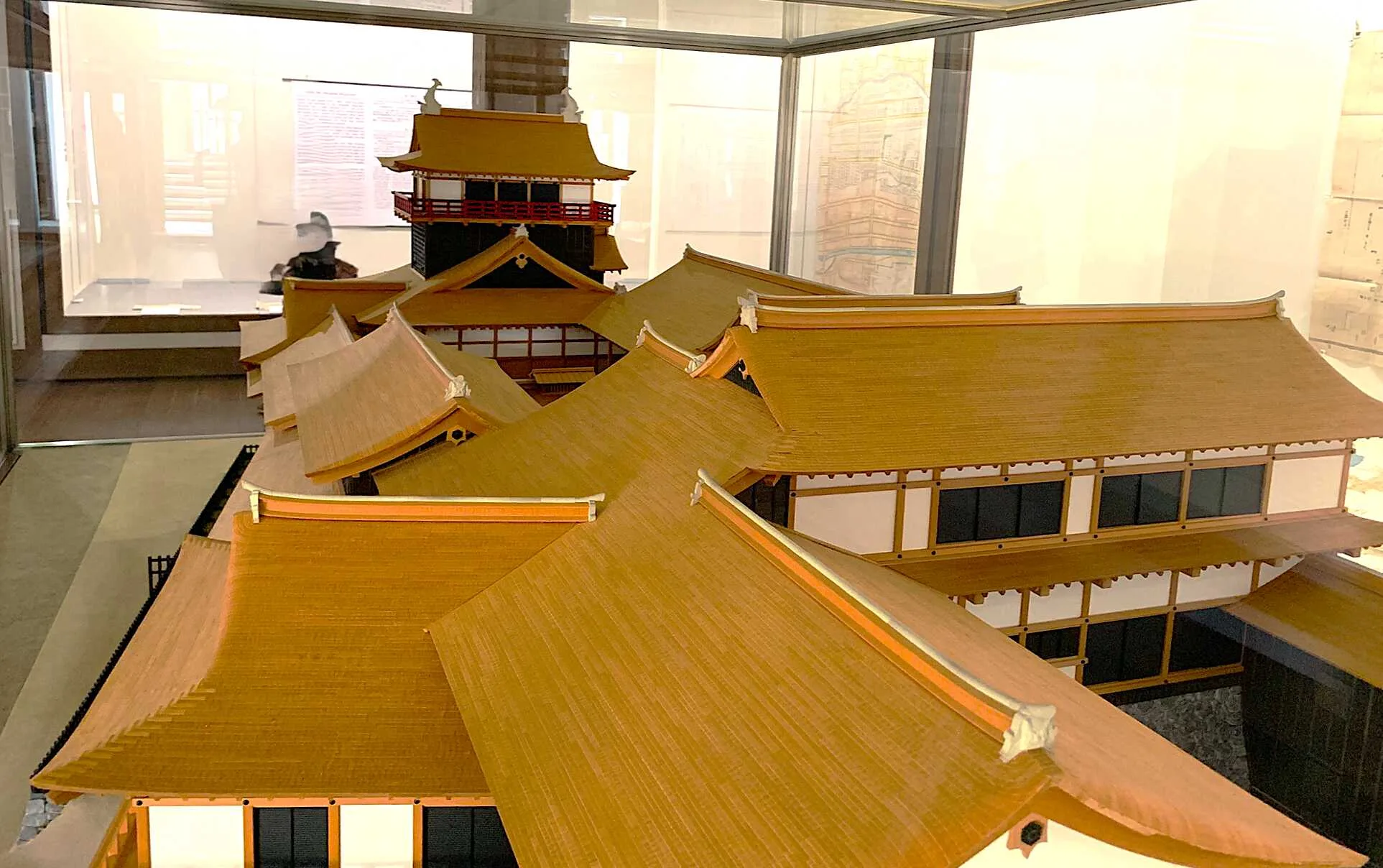 高山城の模型@飛騨高山まちの博物館