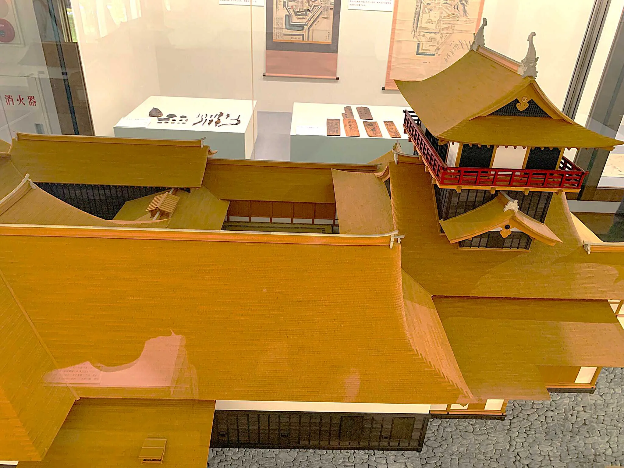 高山城の模型@飛騨高山まちの博物館