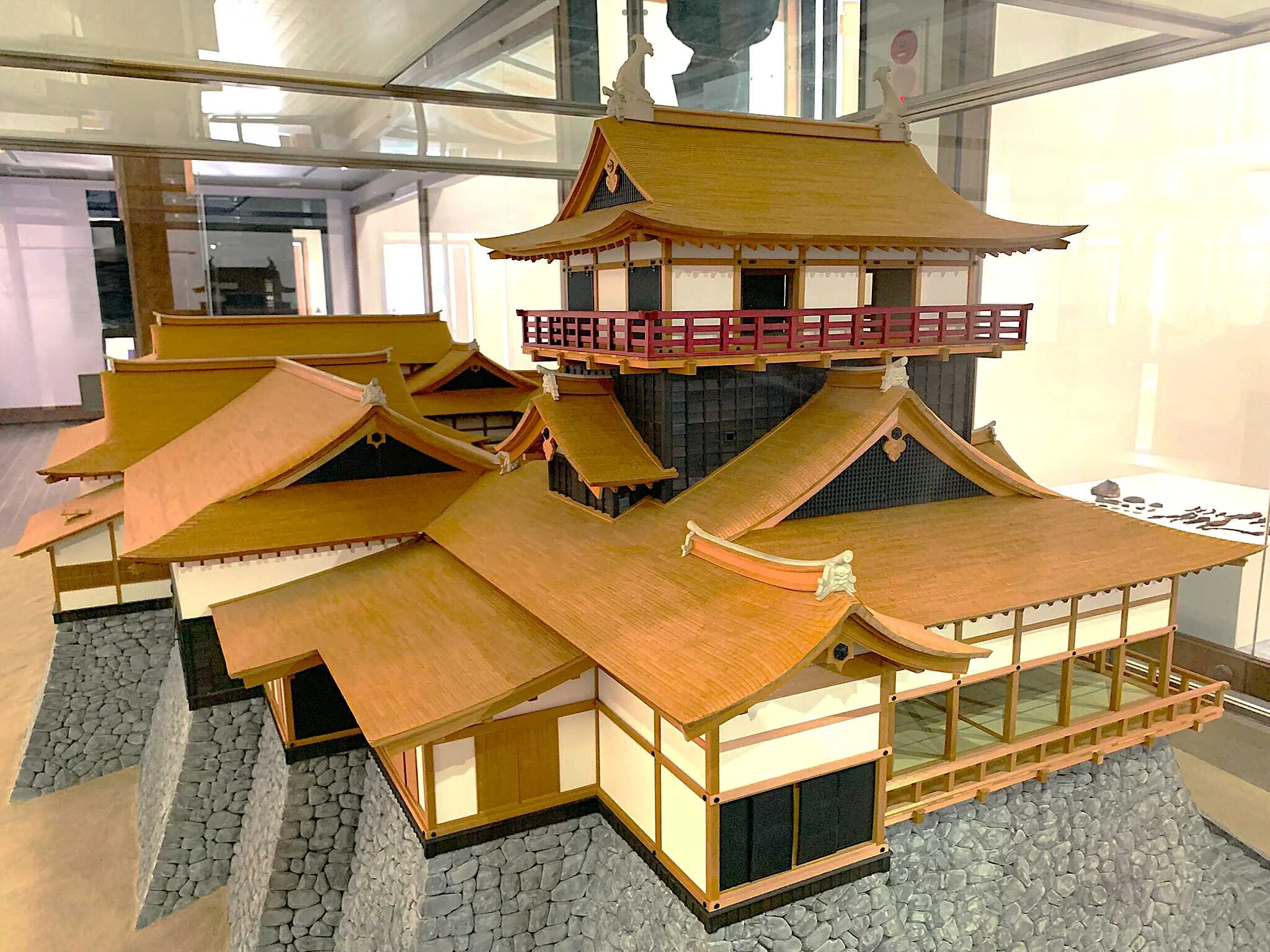 高山城の模型@飛騨高山まちの博物館