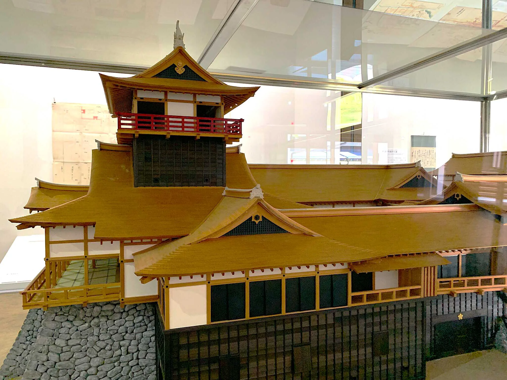 高山城の模型@飛騨高山まちの博物館