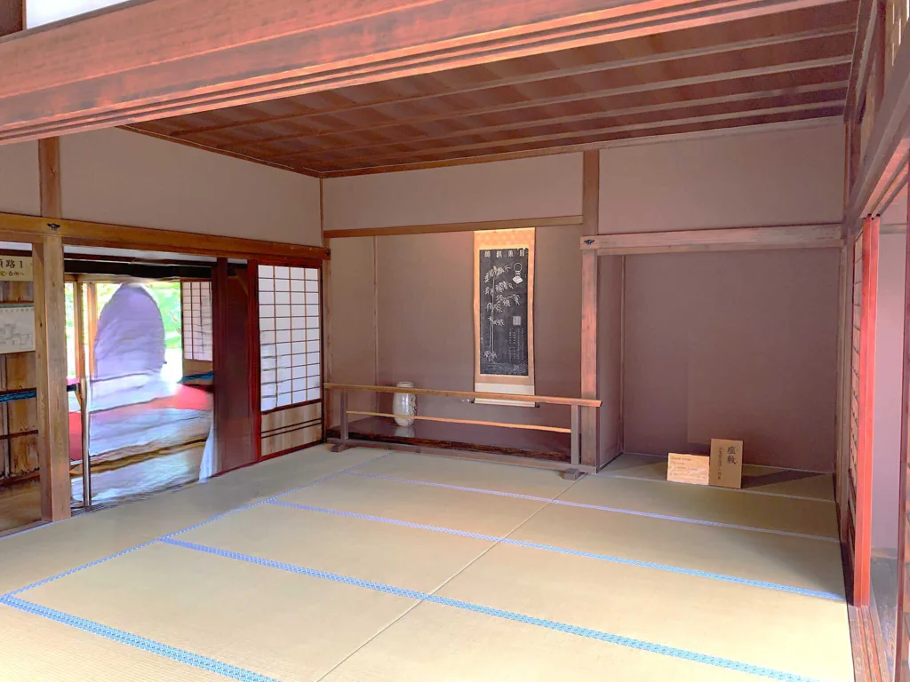 高山陣屋　座敷(代官・郡代が客を接待したと言われるらしい…)