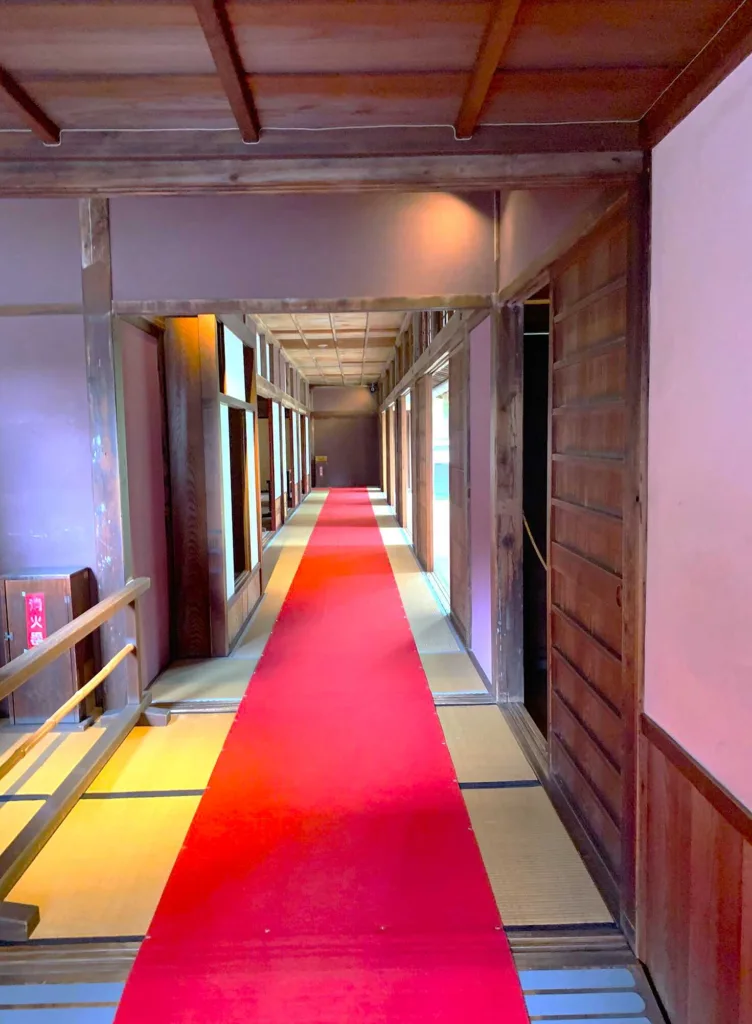 高山陣屋　代官・郡代のプライベートエリアから再び公のお役所のエリアへ