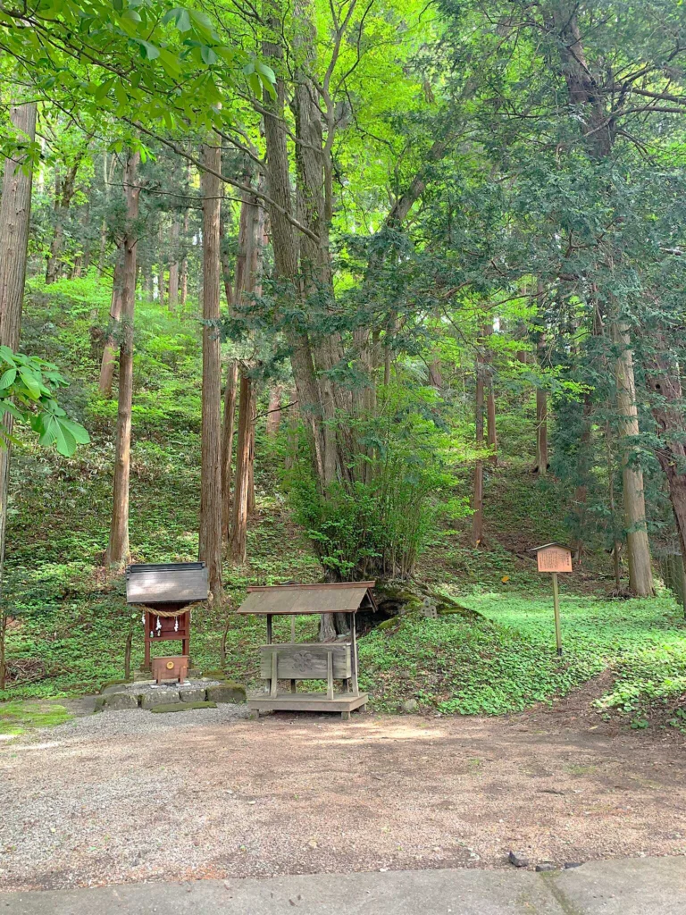 水無神社 北参道付近
