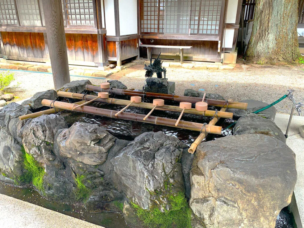 水無神社 手水舎
