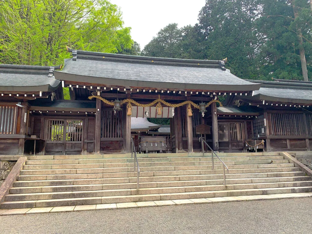 水無神社 神門