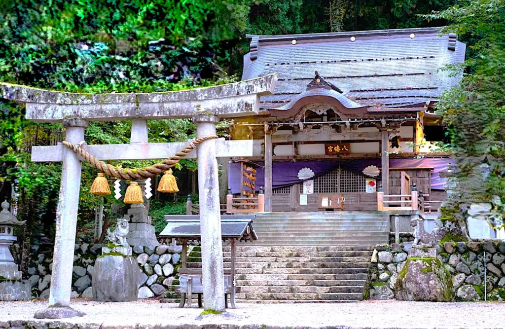 白川郷 八幡宮