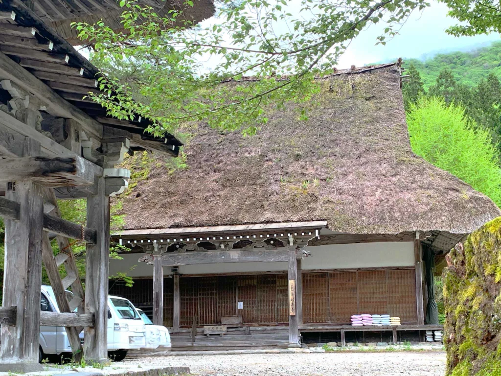 白川郷 明善寺本堂