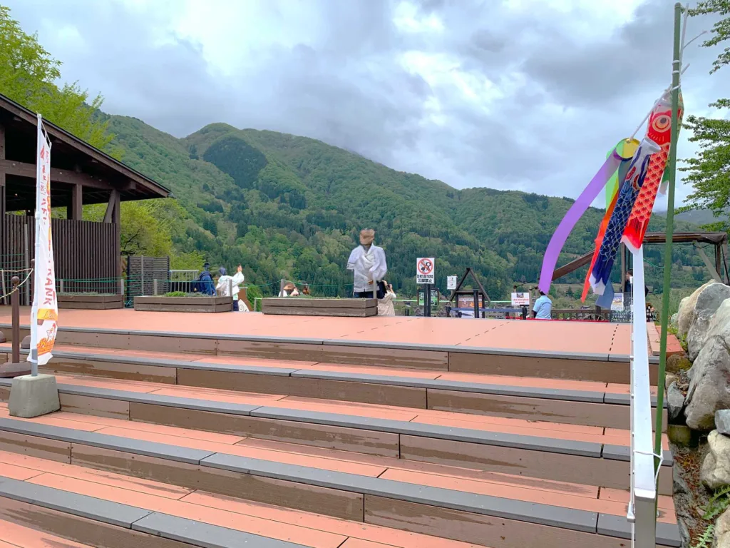 白川郷 城山天守閣展望台