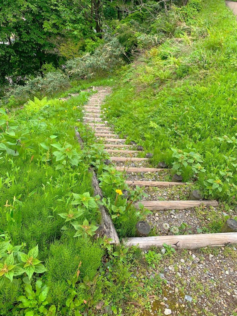 五箇山・菅沼集落 菅沼展望広場から徒歩でも行ける?