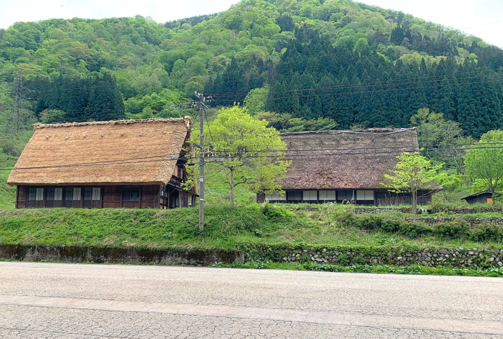 五箇山・菅沼集落 合掌の里がある側のエリア(合掌体験館?)