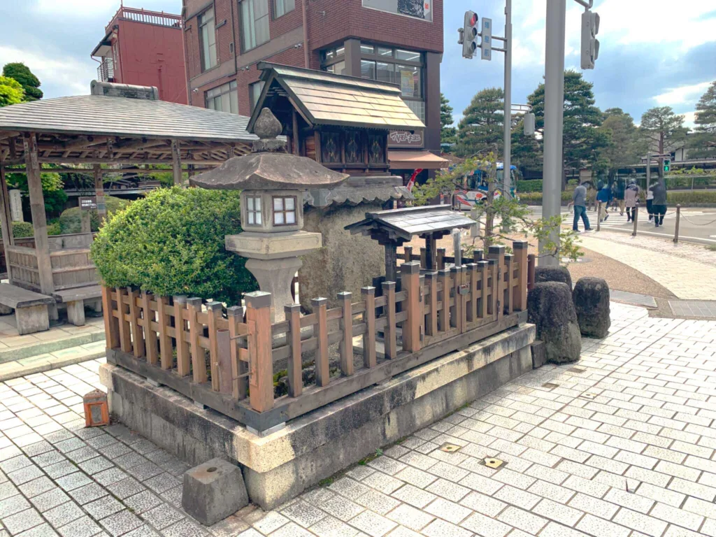 高山　高札場跡・日枝神社御旅所付近