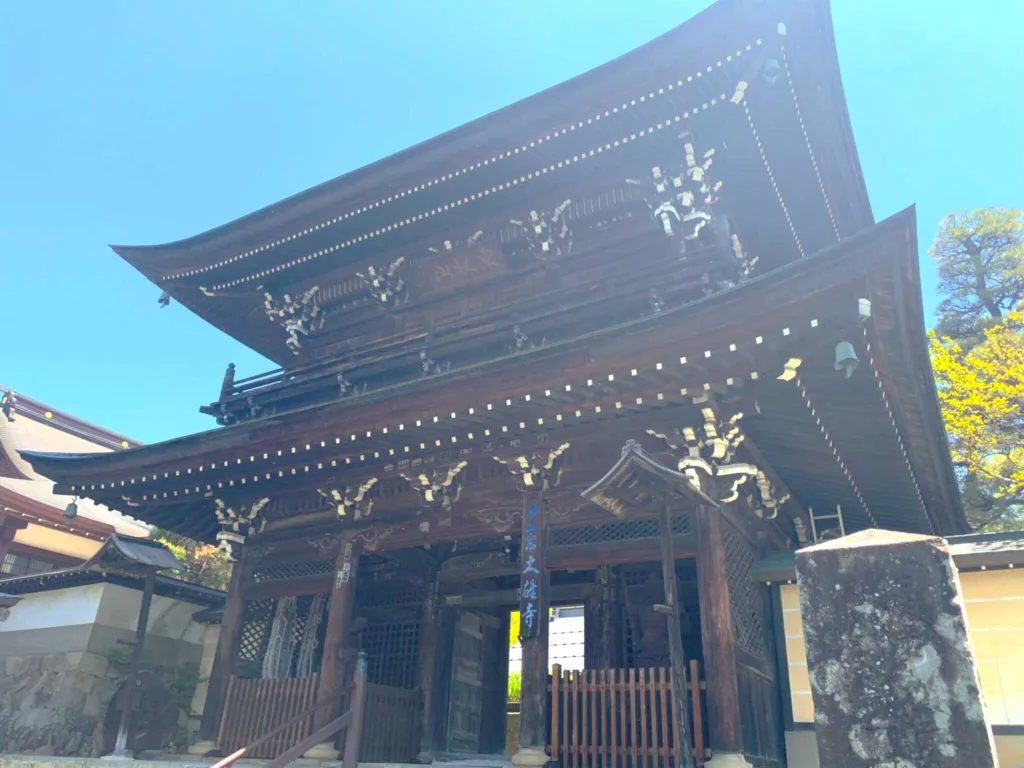 高山　大雄寺・山門(仁王門)